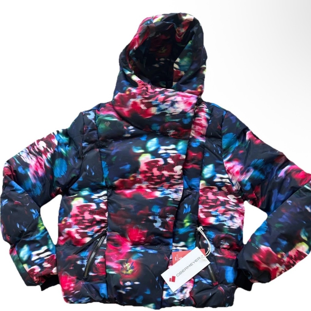 Obermeyer Isla Youth Jacket  NWT Floral Kaleidoscope Print MSRP $229